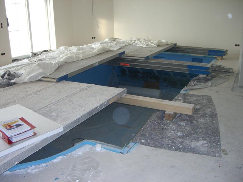 Expert’s opinion on a calcium sulphate screed in the wet section of a private home in Obermemmingen