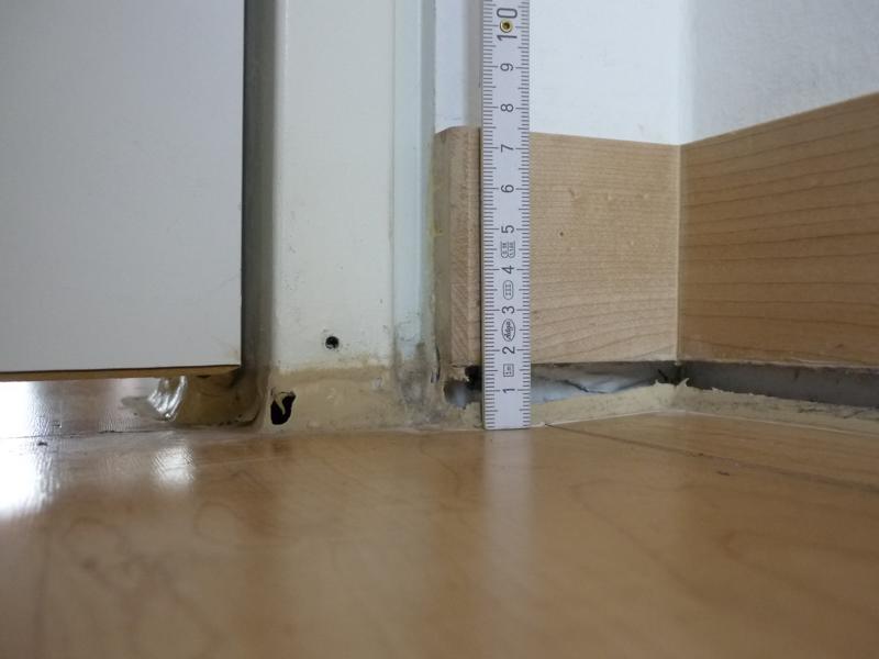 Finding the causes for the subsidence of the parquet in a block of flats in Munich